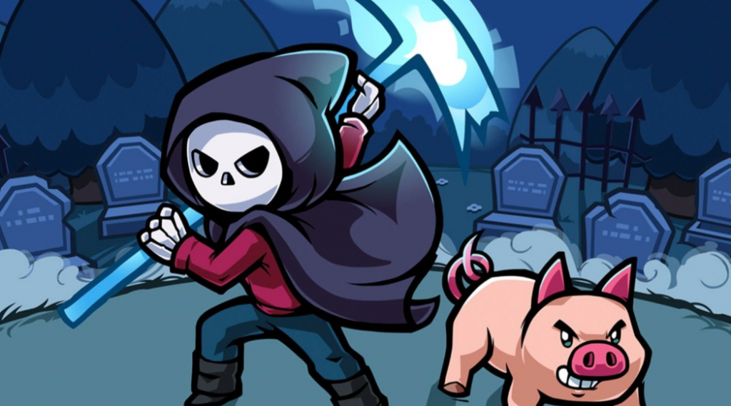 像素动作游戏《爱，死亡和小猪》在像素世界共舞：一场荒诞而深刻的冒险-吾尤客